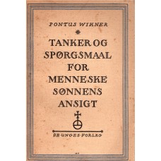 Tanker og spørgsmål for menneskesønnens ansigt