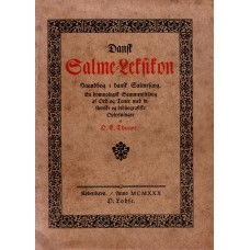 Dansk Salme-leksikon, håndbog i dansk salmesang