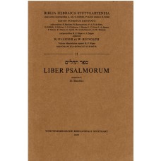 Biblia Hebraica Stuttgartensia. Liber Psalmorum (nr.11)