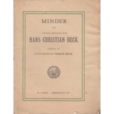 Minder om indre-missionær Hans Christian Beck