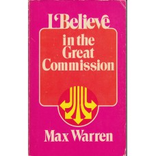 I believe in the Great Commission