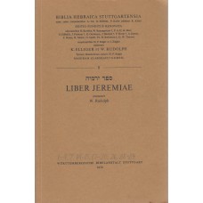Biblia Hebraica Stuttgartensia. Liber Jeremiae (nr. 8)
