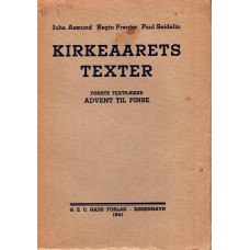 Kirkeårets tekster, første tekstrække