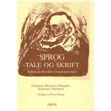 Sprog, tale og skrift 