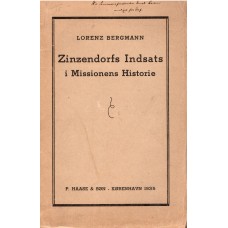 Zinzendorfs indsats i missionens historie