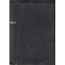 Bibelen, 1952  Skind med overfald og register i siden