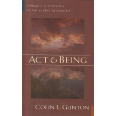 Act & Being: Towards a Theology of the Divine Attributes (Ny Bog)