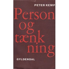 Person og tænkning : en bog om kristendom og idealisme