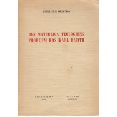 Den Naturaliga Teologiens Problem Hos Karl Barth