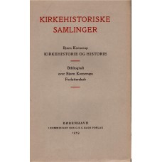 Kirkehistoriske samlinger, Bjørn Kornerup Kirkehistorie og historie