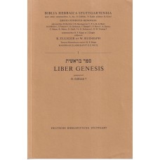 Biblia Hebraica Stuttgartensia Liber Genesis. Nr. 1