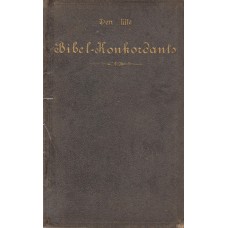 Den lille Bibel-konkordants, 1886