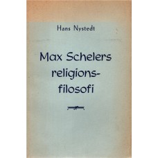 Max Schelers religionsfilosofi