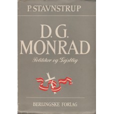 D.G. Monrad. Politiker og gejstlig