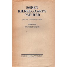 Søren Kierkegaards papirer niende bind