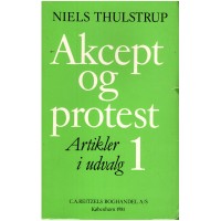 Akcept og protest 1 + 2 (sæt)