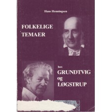 Folkelige temaer hos Grundtvig og Løgstrup