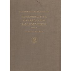 Index verborum og Konkordans (fundamental polyglot) til Kierkegaards Samlede værker (2 bind)