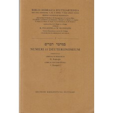 Biblia Hebraica Stuttgartensia Numeri et Deuteronomium (nr. 3)