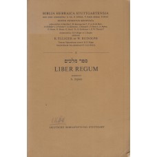 Biblia Hebraica Stuttgartensia. Liber regum (nr. 6)