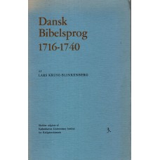 Dansk Bibelsprog 1716-1740