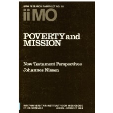 IIMO RESEARCH PAMPHLET NO. 10, POVERTY and MISSION