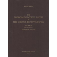 The Manichaean Coptic Papyri in the Chester Beatty Library Volume III. Psalm book part I