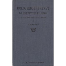 Kolossenserbrevet og brevet til Filemon