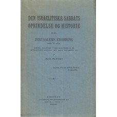 Den israelitiske sabbats oprindelse og historie