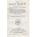 Holy Bible, lille udgave i skind med guldtryk